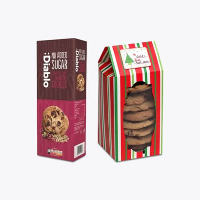 Personalized Cookie Boxes with Custom Designs and Window Display