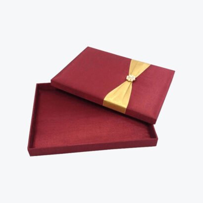 Custom Elegant Wedding Card Boxes