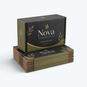 Custom mailer boxes wholesale with logo printing for branded bulk packaging