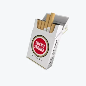 Custom cigarette boxes with printed flip top retail packaging