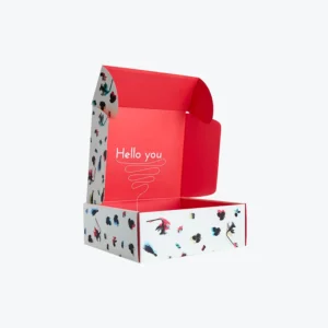 Custom cardboard boxes in mailer style for eCommerce packaging and shipping