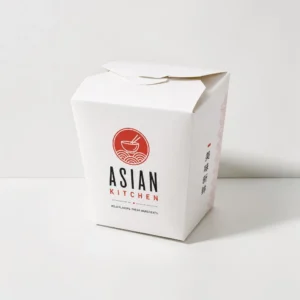 Custom Chinese take out boxes for Asian food and takeaway meals