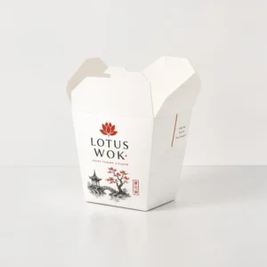 Custom takeout boxes for food to go and takeaway packaging