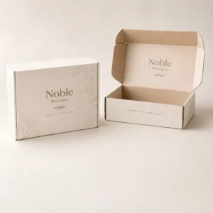 Boutique boxes wholesale with open and closed custom retail packaging boxes