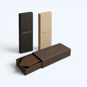 Tie boxes for premium necktie packaging and luxury gift presentation