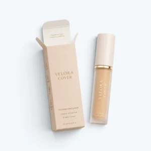 Custom concealer boxes with logo printing for liquid concealer packaging