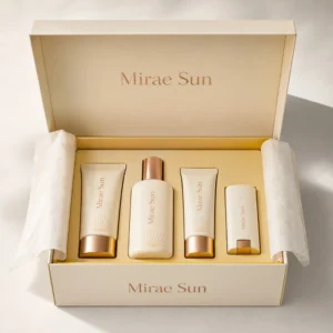 Custom sunscreen packaging with inserts for sunscreen tubes bottles and sticks